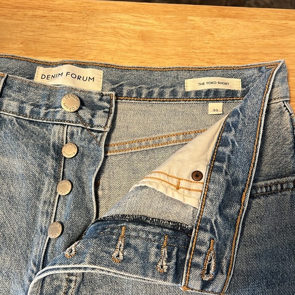 Denim Forum The Yoko Short - Picture 2 of 3